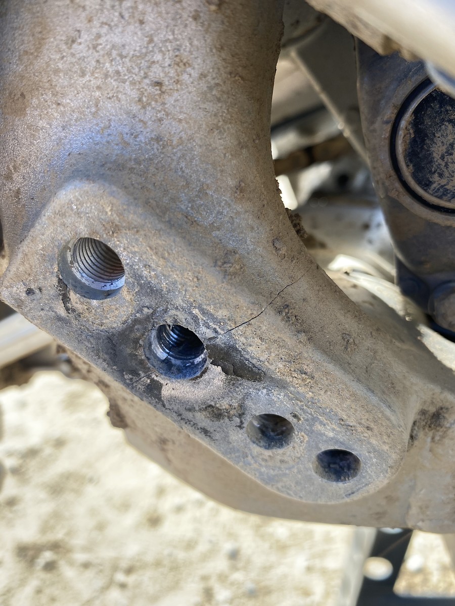 Cracked a Kawi frame? - Tech Help/Race Shop - Motocross Forums