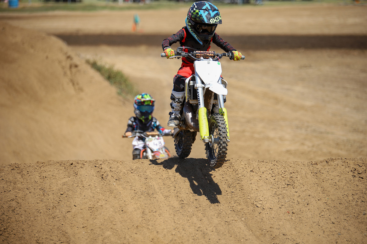 father and son motocross