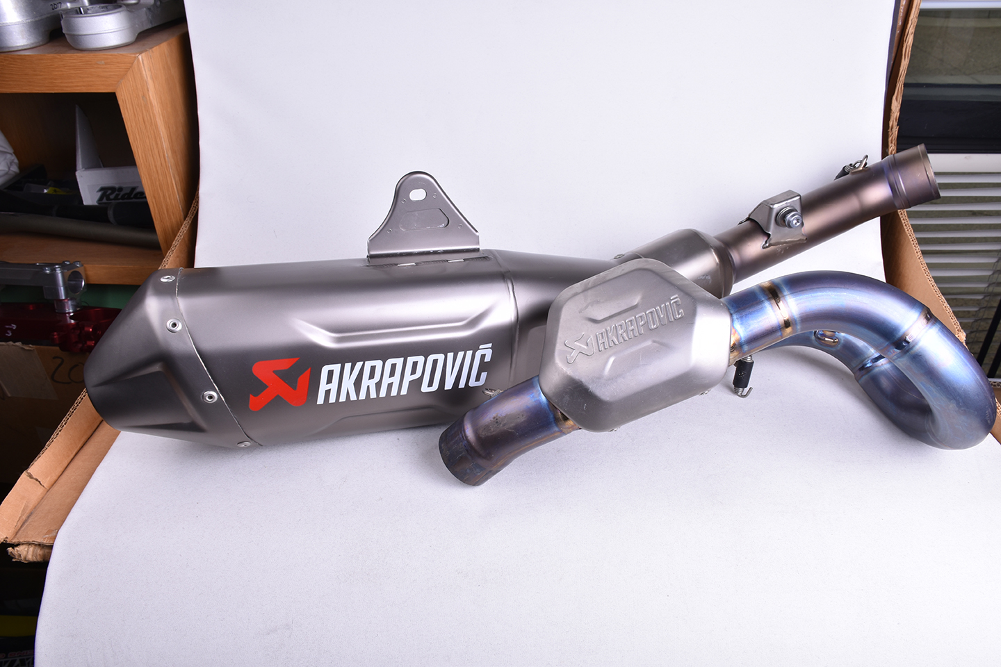 FOR SALE 20222023 CRF250R AKRAPOVIC TITANIUM FULL EXHAUST SYSTEM 990