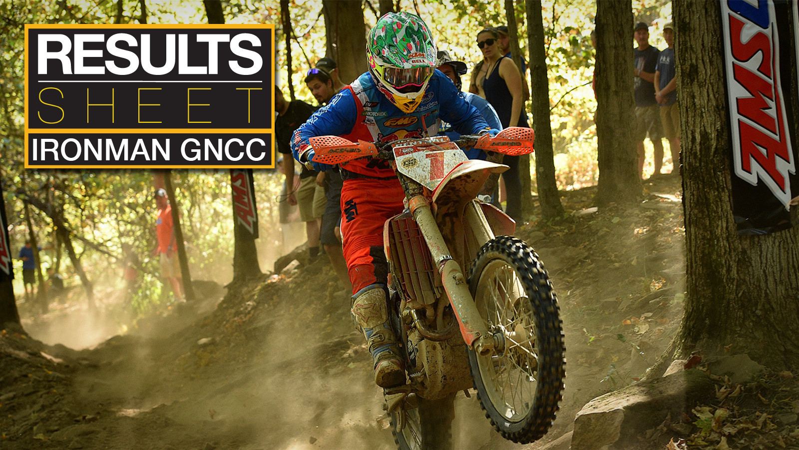 Results Sheet: Ironman GNCC