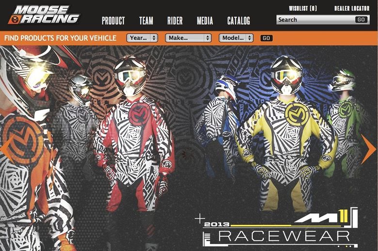 Moose Racing Launches New Website - Motocross Press Releases - Vital MX