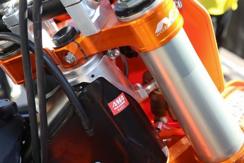 Rockstar Energy KTM uses Ride Engineering Steering Dampener Kit in 2014