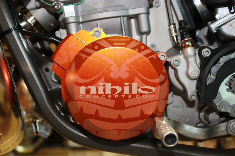 Nihilo Concepts KTM 250 SX Ignition Cover Motocross Press Releases Vital MX