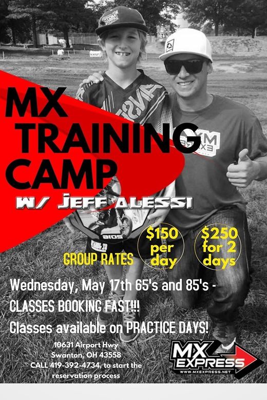 MXExpress Training Classes Motocross Press Releases Vital MX
