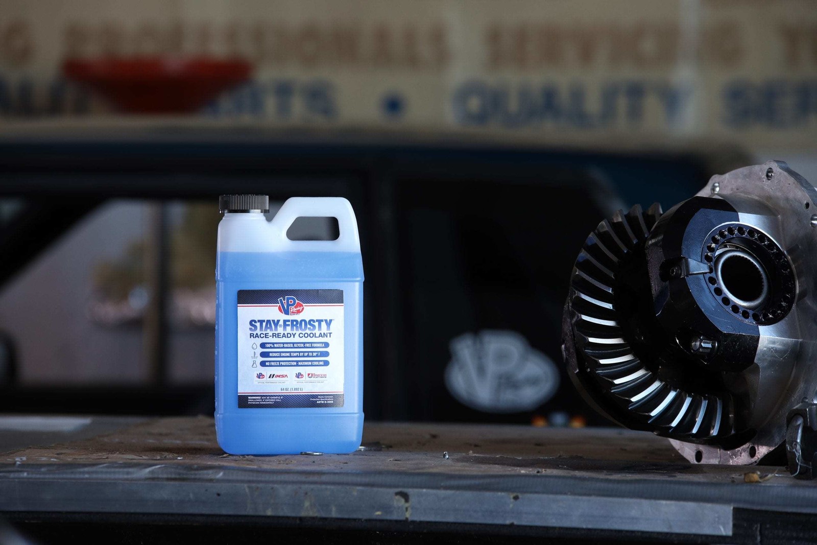 VP Racing Fuels: Stay Frosty Race Ready Coolant helps you win!