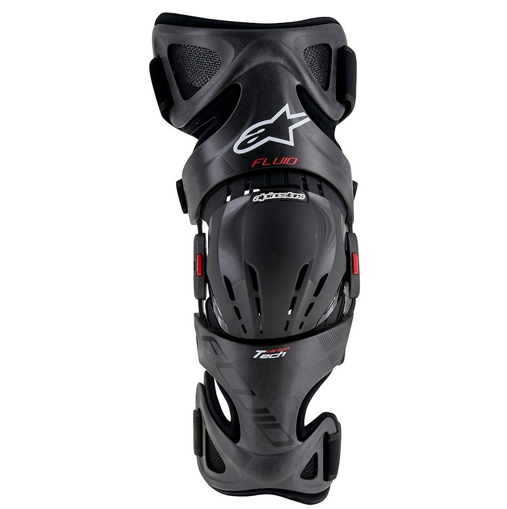 Alpinestars Fluid Tech Carbon Knee Braces Reviews, Comparisons, Specs