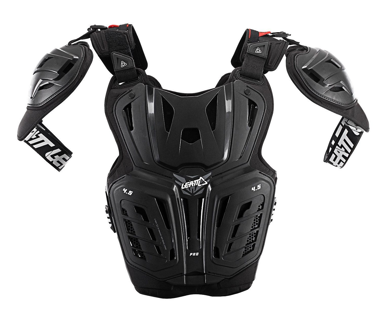 s1600 chest protector 4.5 pro black 2 1