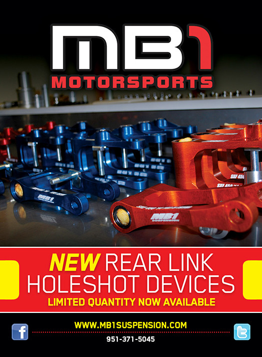 MB1 Motorsports Rear Holeshot Device - Motocross Press Release - Vital MX