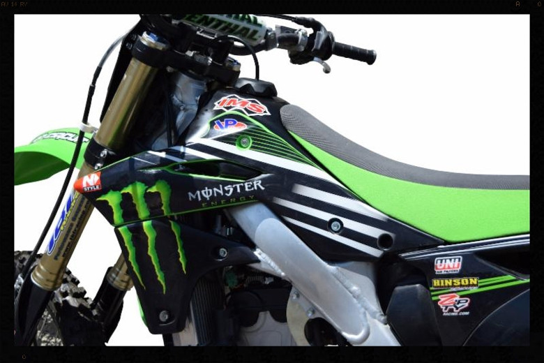 2013'14 IMS KX250F Fuel Tank Motocross Feature Stories Vital MX