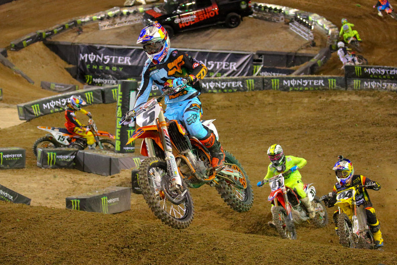 Ryan Dungey scored his fourth second-place overall finish in the Monster Energy Cup.