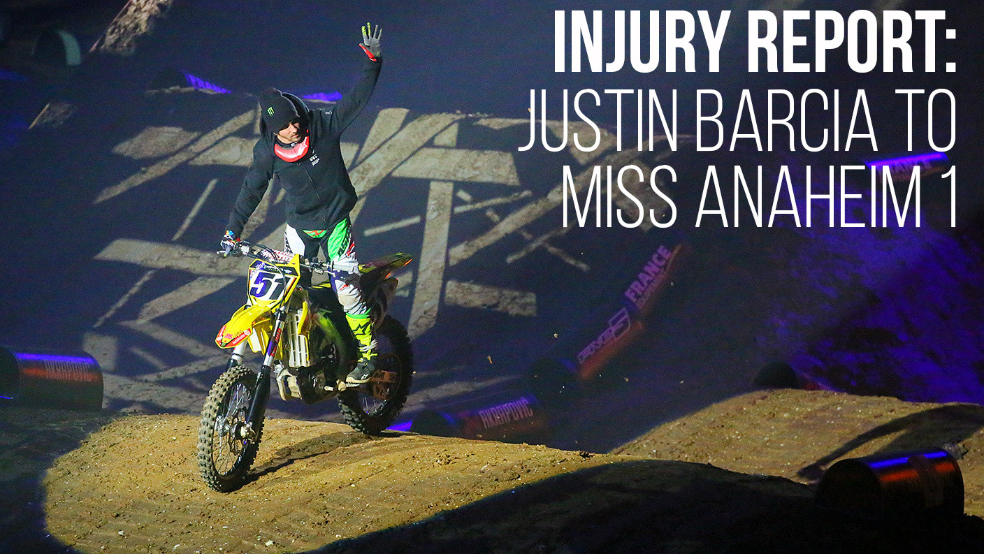 Injury Report Justin Barcia Injures Wrist Will Miss Anaheim 1