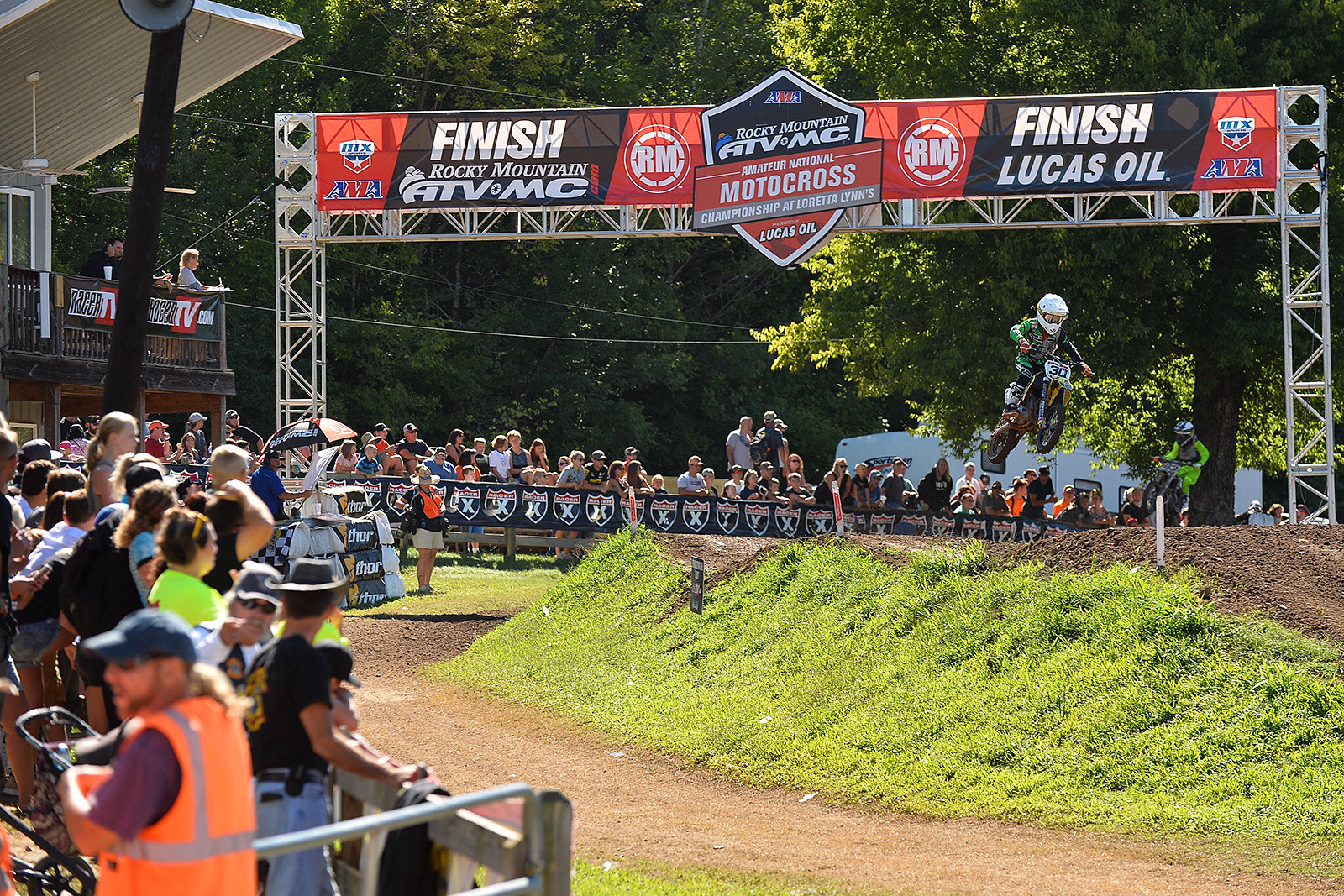 Chattanooga, Tennessee’s, Drew Adams took home the National Championship in the 51cc (7-8) Limited class.