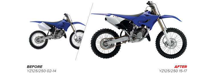 Vehicle Parts & Accessories SIDE PANELS YAMAHA YZ125 YZ250 02-14
