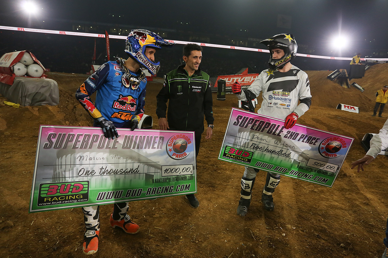 Once again, Marvin Musquin grabbed the Bud Racing-sponsored Superpole, this time by a couple of tenths over Dean Wilson.