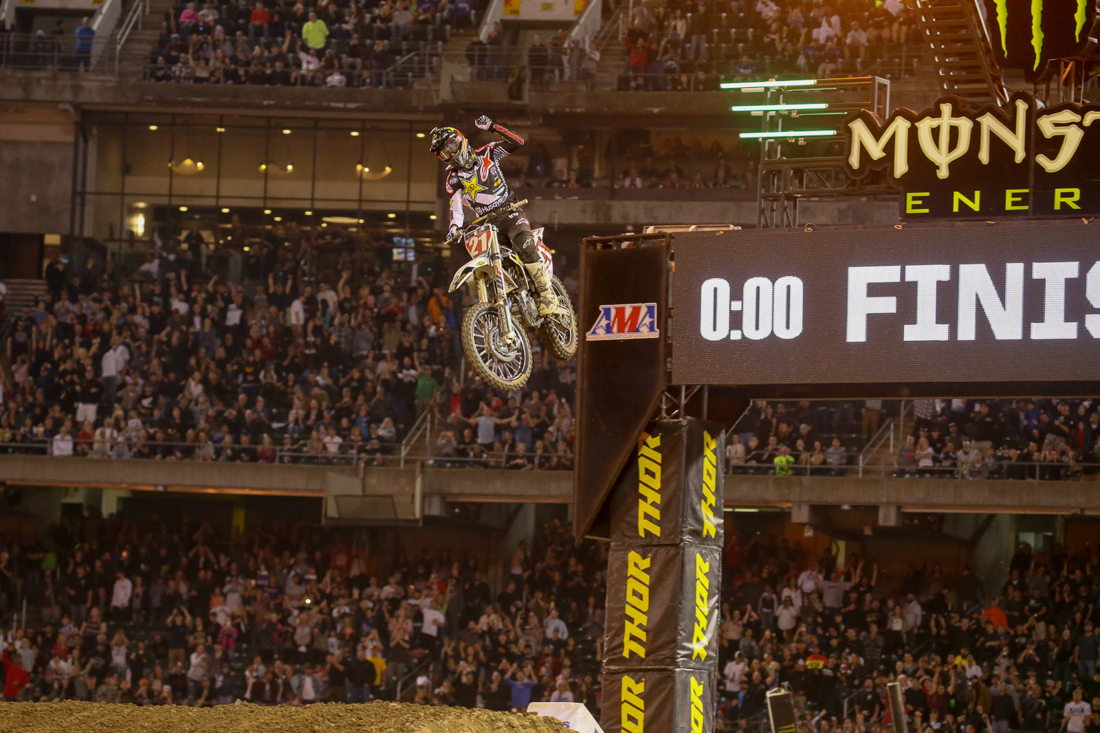 As you'd expect, Jason Anderson was pumped on the win. 