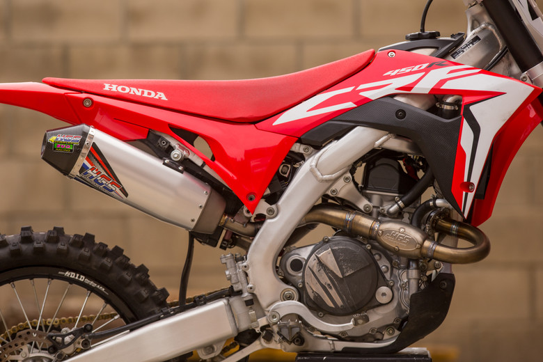 2003 crf450r deals exhaust