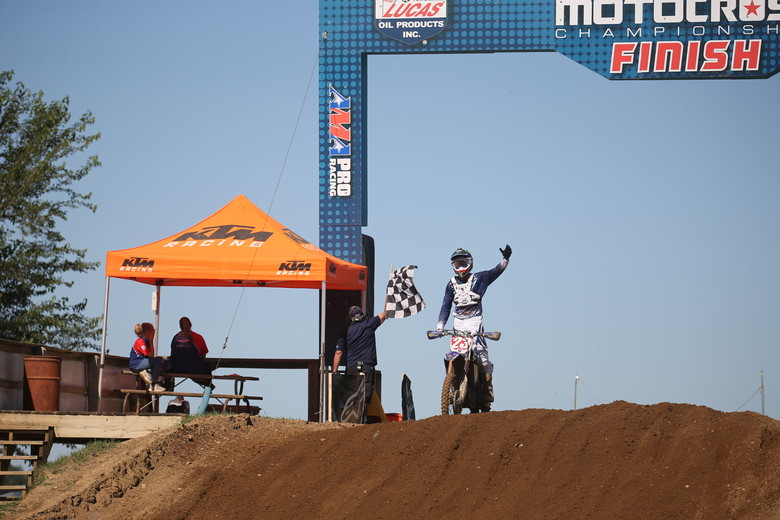 Aaron Plessinger had a perfect day today.