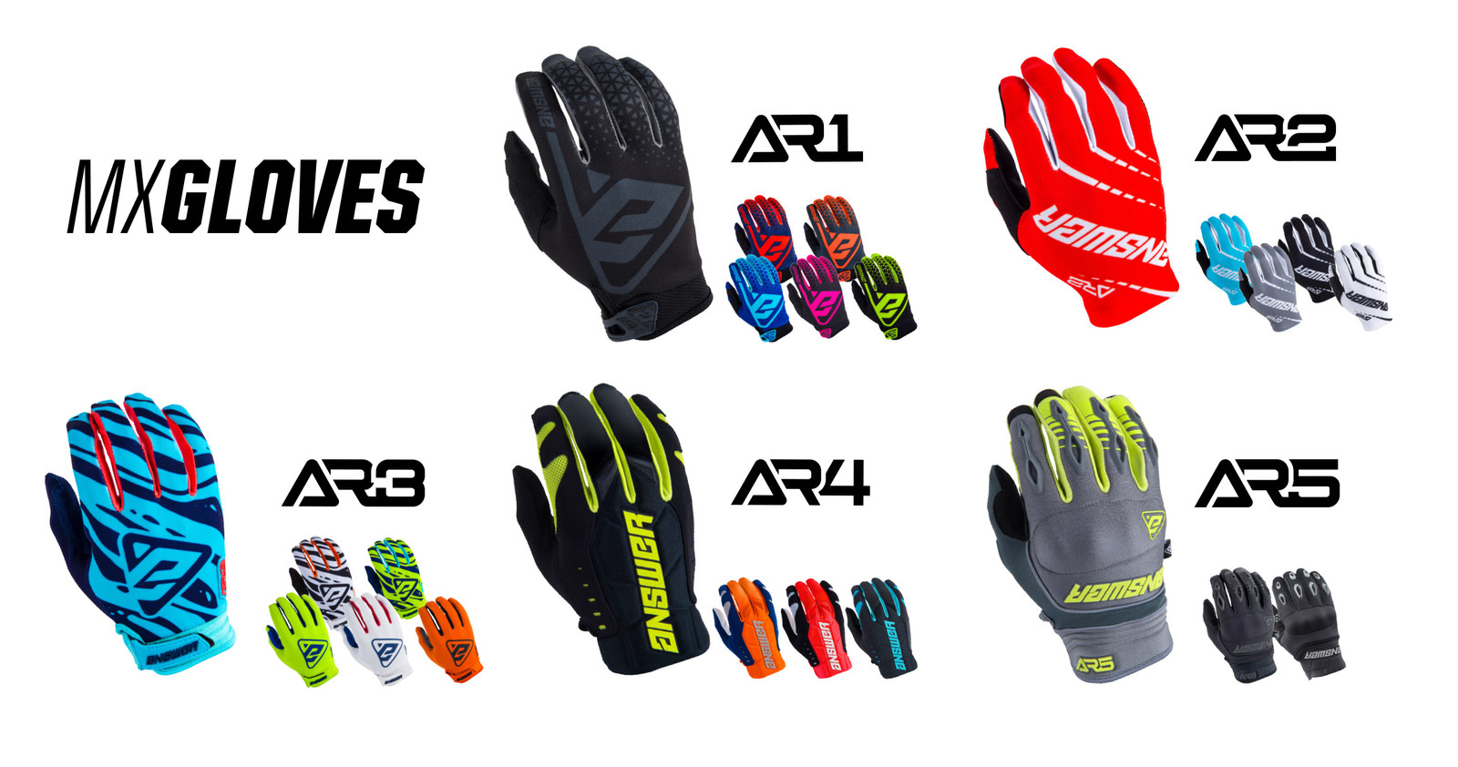 2019 Answer MX Gloves