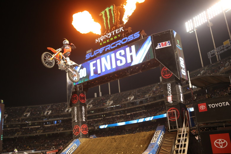 Two wins in a row for Cooper Webb.