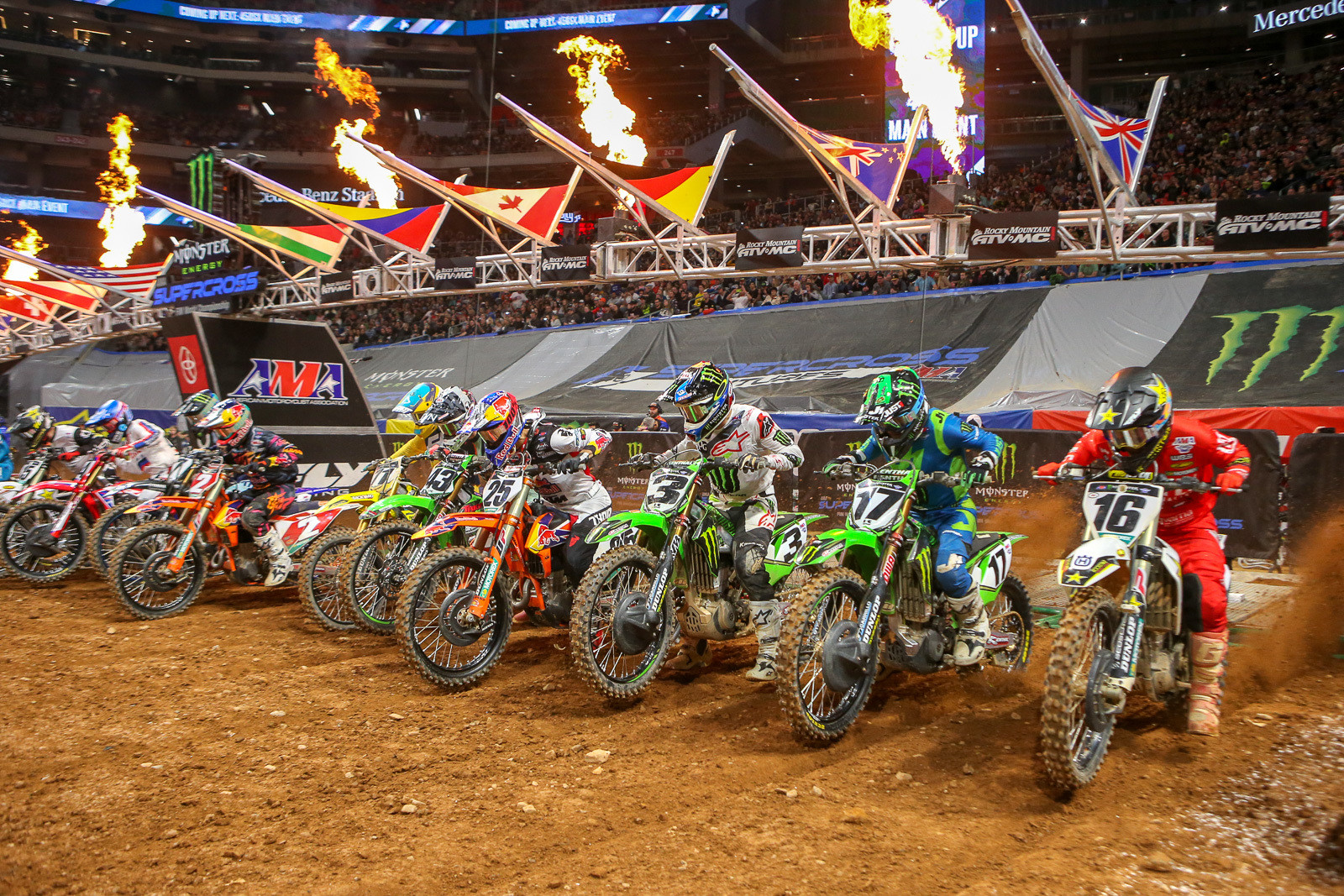 View From The Floor: Superbowl of Supercross - Motocross Feature ...