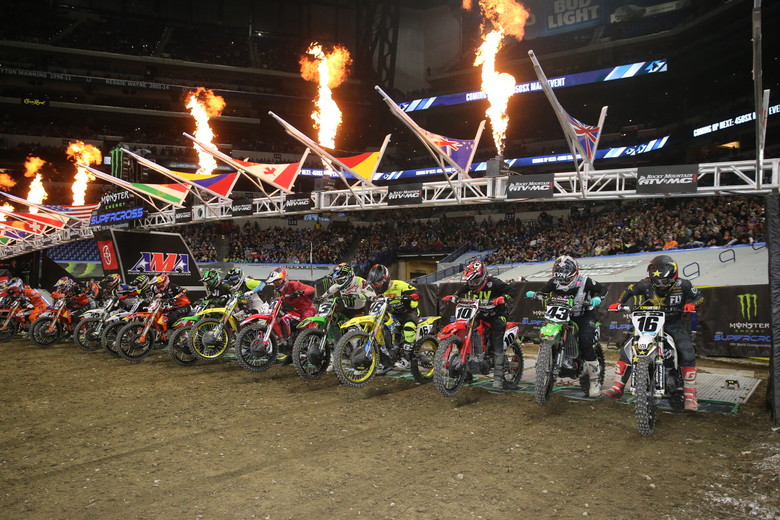 450 Main Event start.