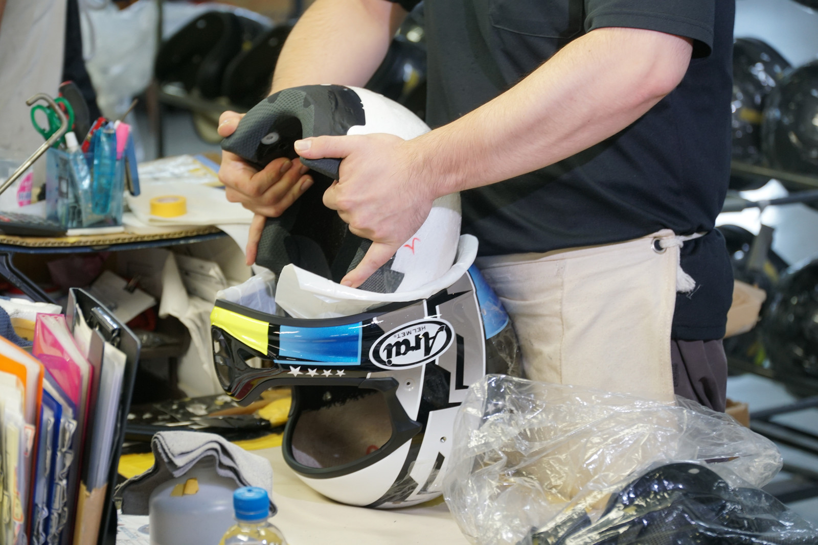 Nearly every step of the process is done by hand, by employees that are masters at their jobs.