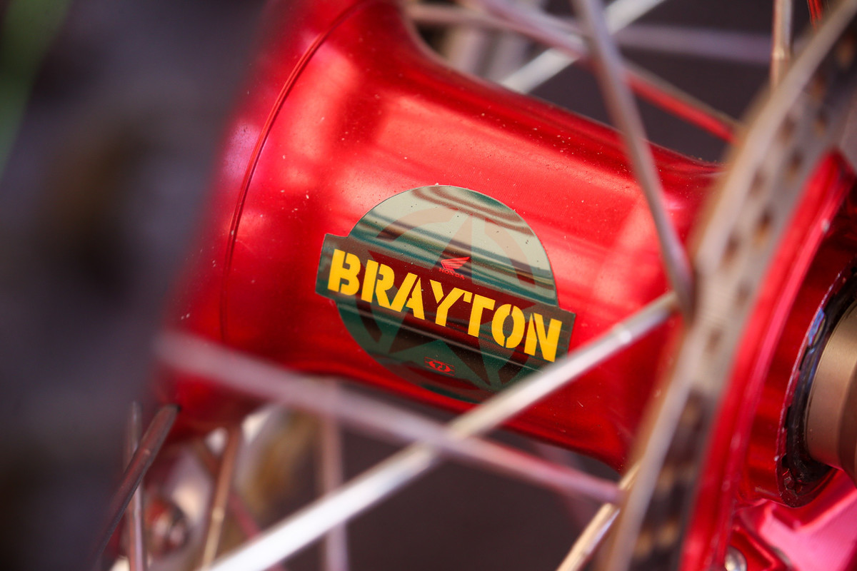 Cool details on JB's bike.