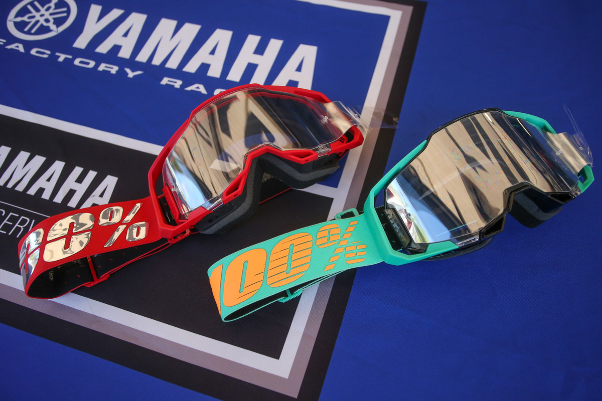  New 100% goggles are on the way. Here are a couple of the new colors.
