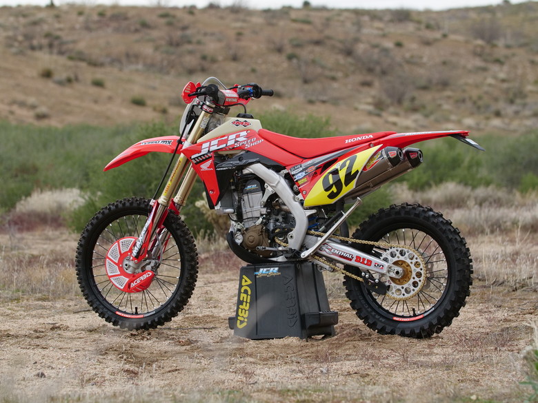 JCR Speed Shop CRF450RX Enduro Build - Motocross Feature - Vital MX