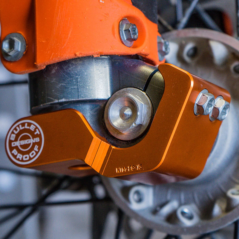 Bullet Proof Designs NEW Fork Lug Guard Motocross Press Releases