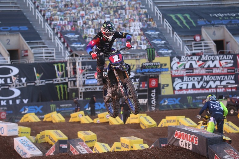 Dylan Ferrandis finished in second place.