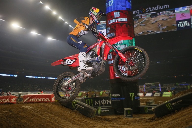 Jett Lawrence took the win, although he was unhappy with his performance after the race.