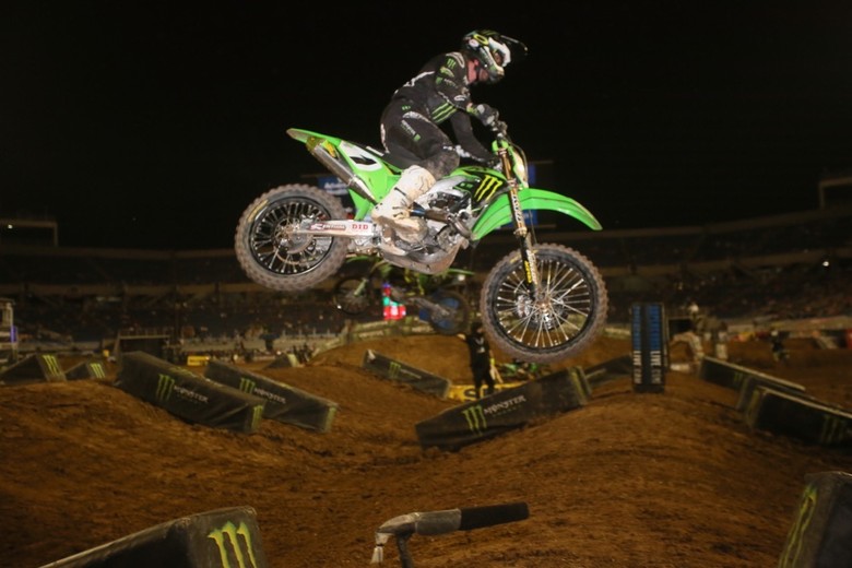 Eli Tomac walked away with the win.