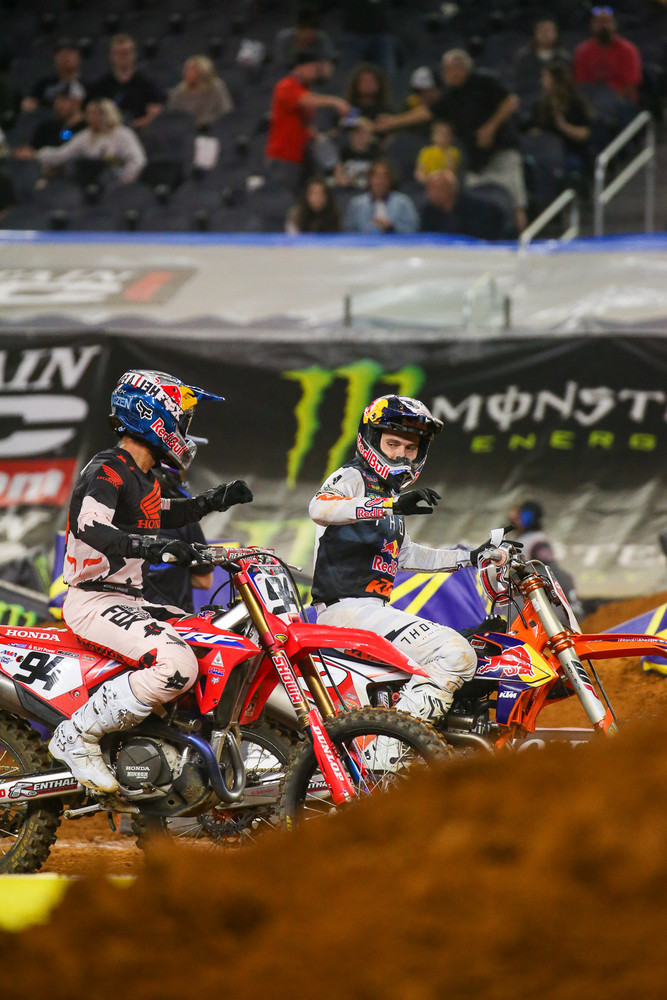 Ken Roczen and Cooper Webb.