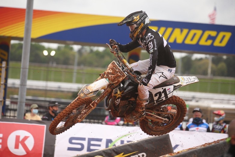 ....and Jason Anderson continues to improve. Jason took home the win.