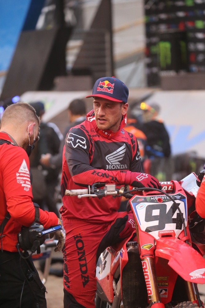 It was a tough night for Ken Roczen.