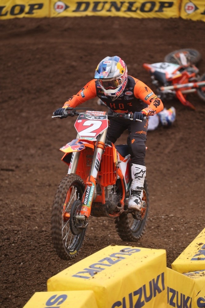 Cooper Webb took the win comfortably.