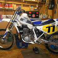 1992 Yamaha YZ500ZD Air Hammer! Conversion to YZ250 tank/spoilers