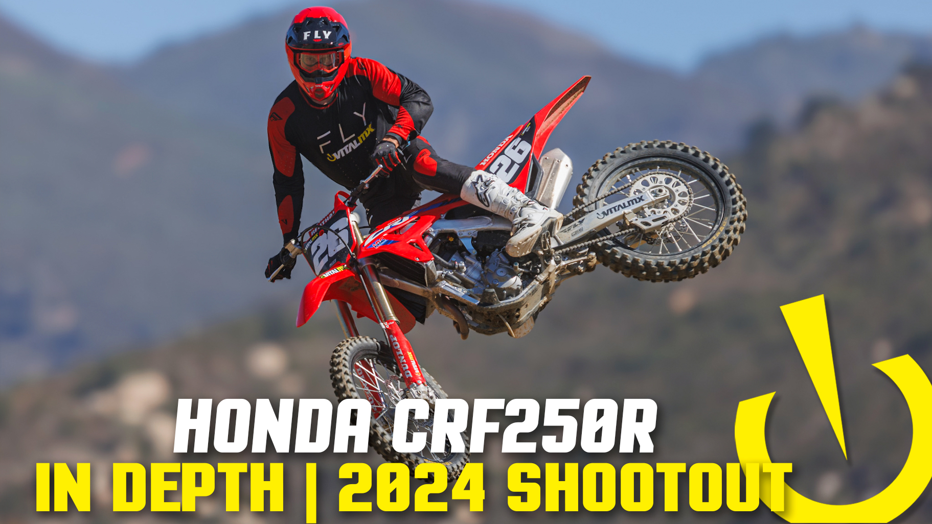 Honda CRF250R InDepth 2024 250 Shootout Motocross Videos Vital MX
