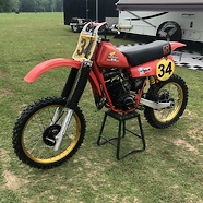 1980 Honda #hammerheadmods CR125