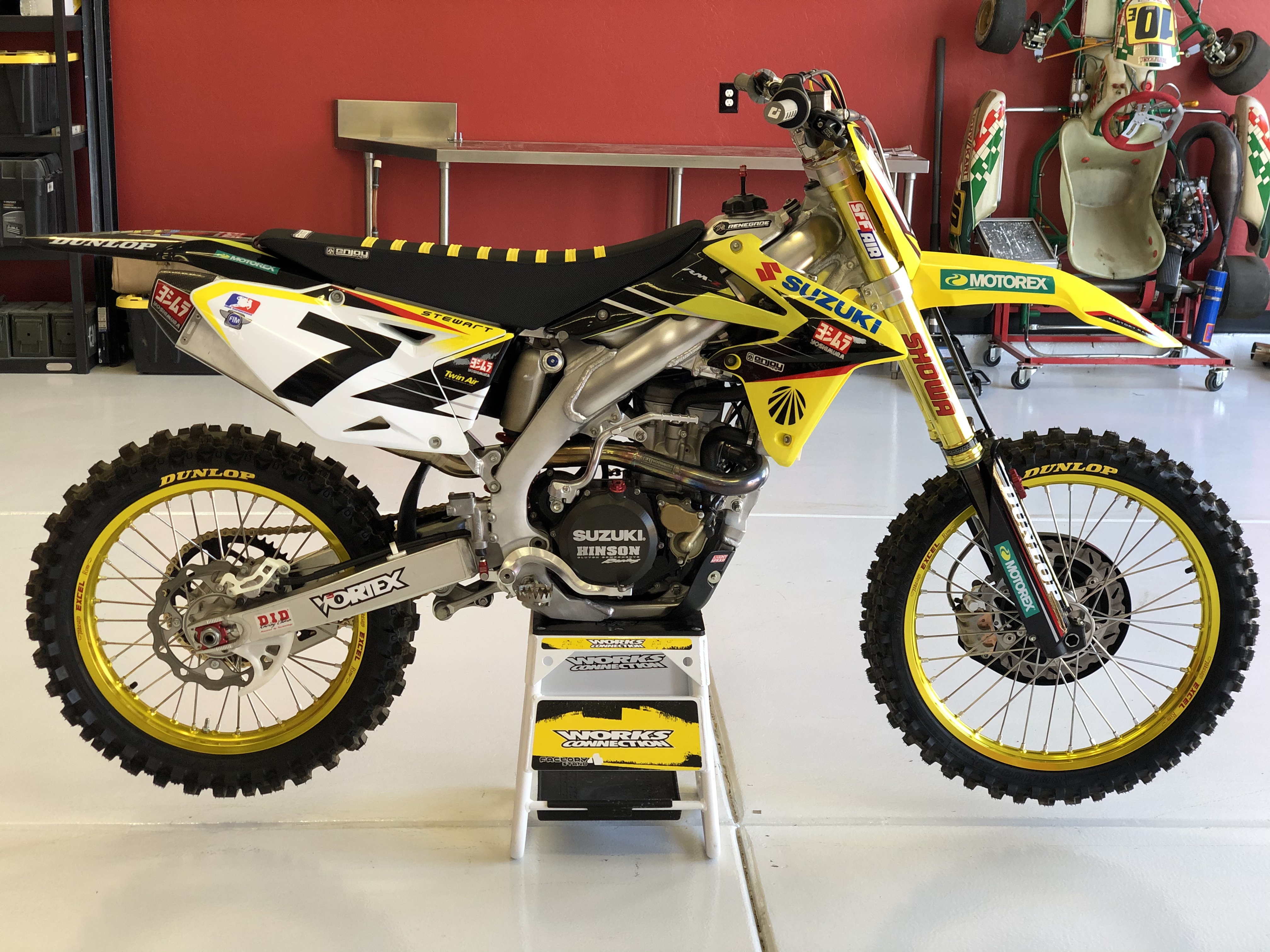 2013 RM-Z 450 - James Stewart Factory Bike Replica - kevmoto727's Bike  Check - Vital MX