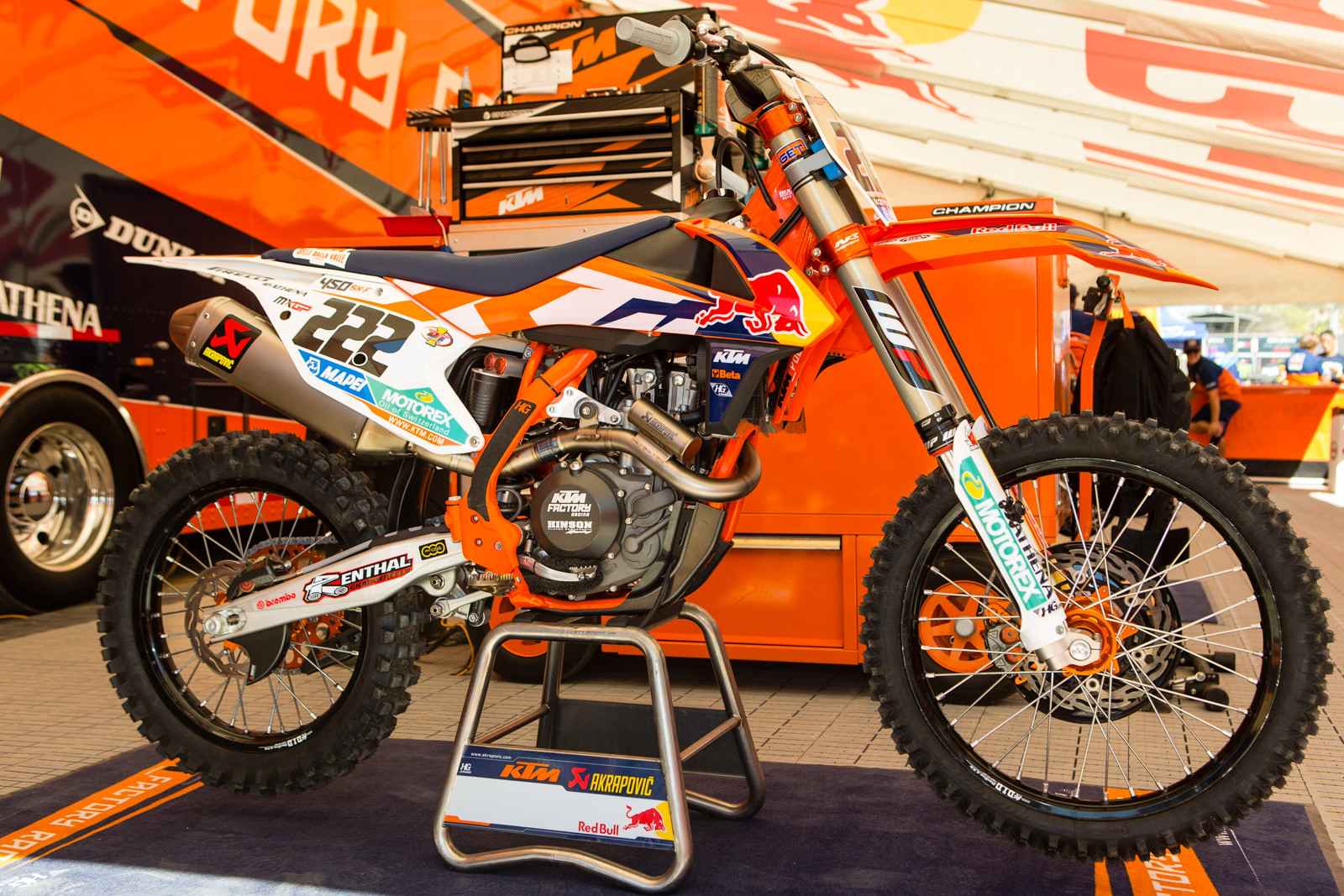 Red Bull Factory KTM - Pit Bits: 2015 Glen Helen USGP - Motocross ...