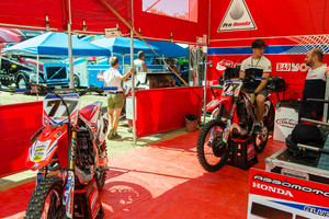 Alessandro Lupino's Assomotor/Honda Red Moto CRF450R