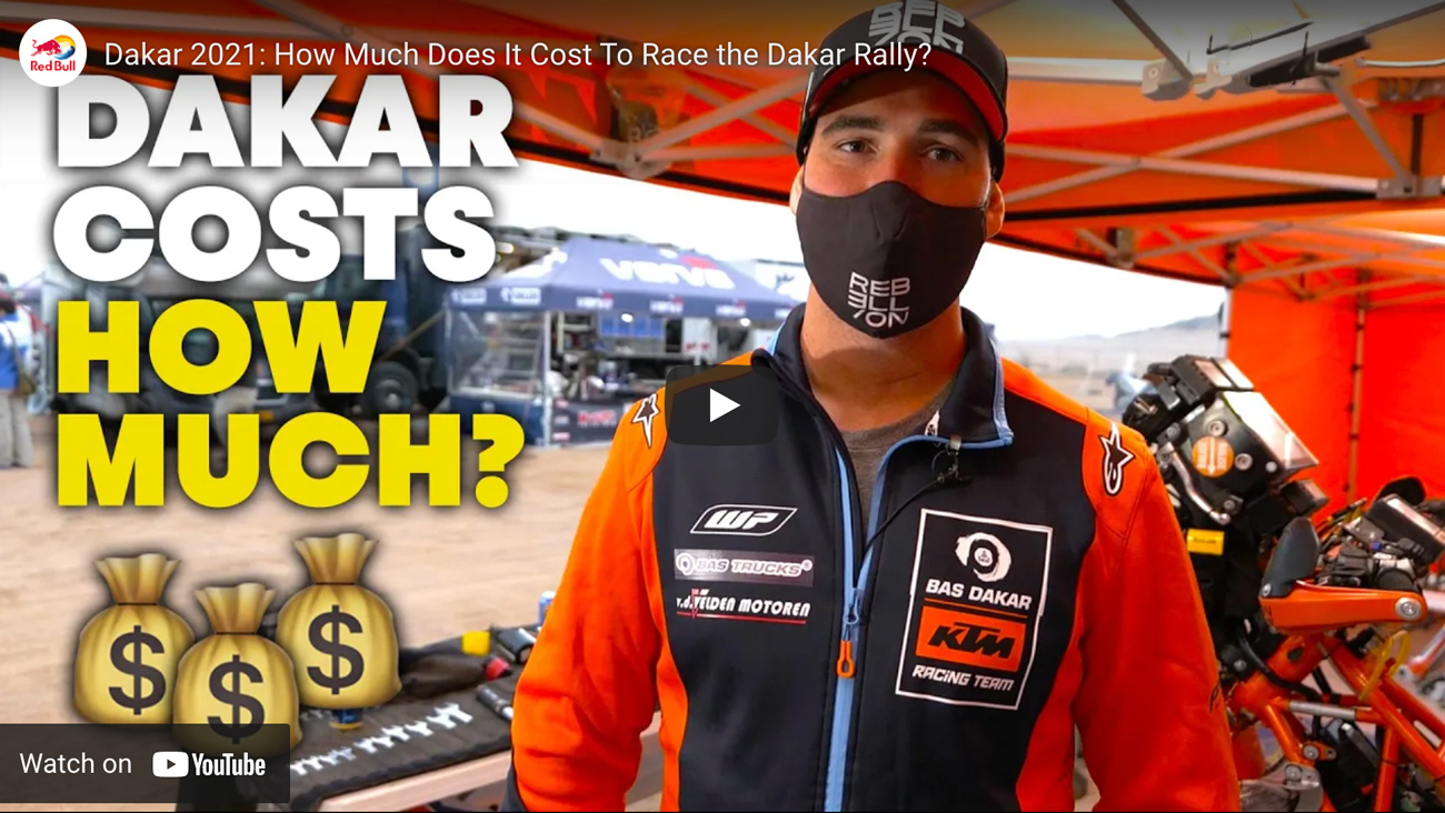 How Much Does It Cost To Race the Dakar Rally? ML512 Motocross