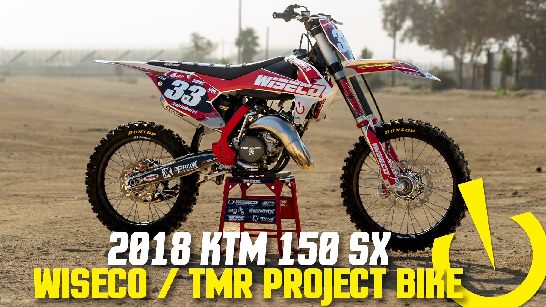 2018 KTM 150 SX Two Stroke Wiseco / Tom Project Bike