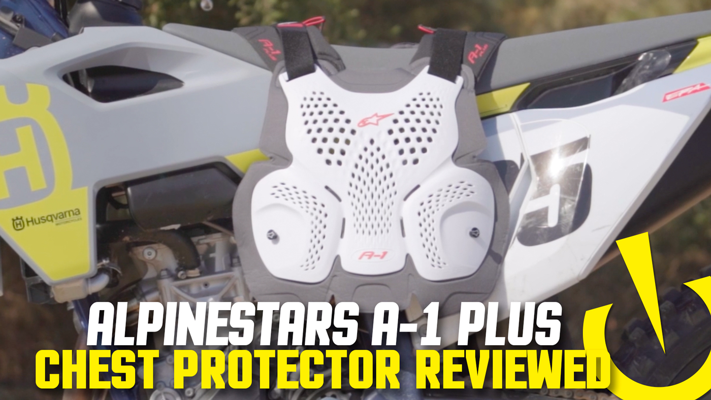 Alpinestars A-1 Pro Chest White Black Red Protector