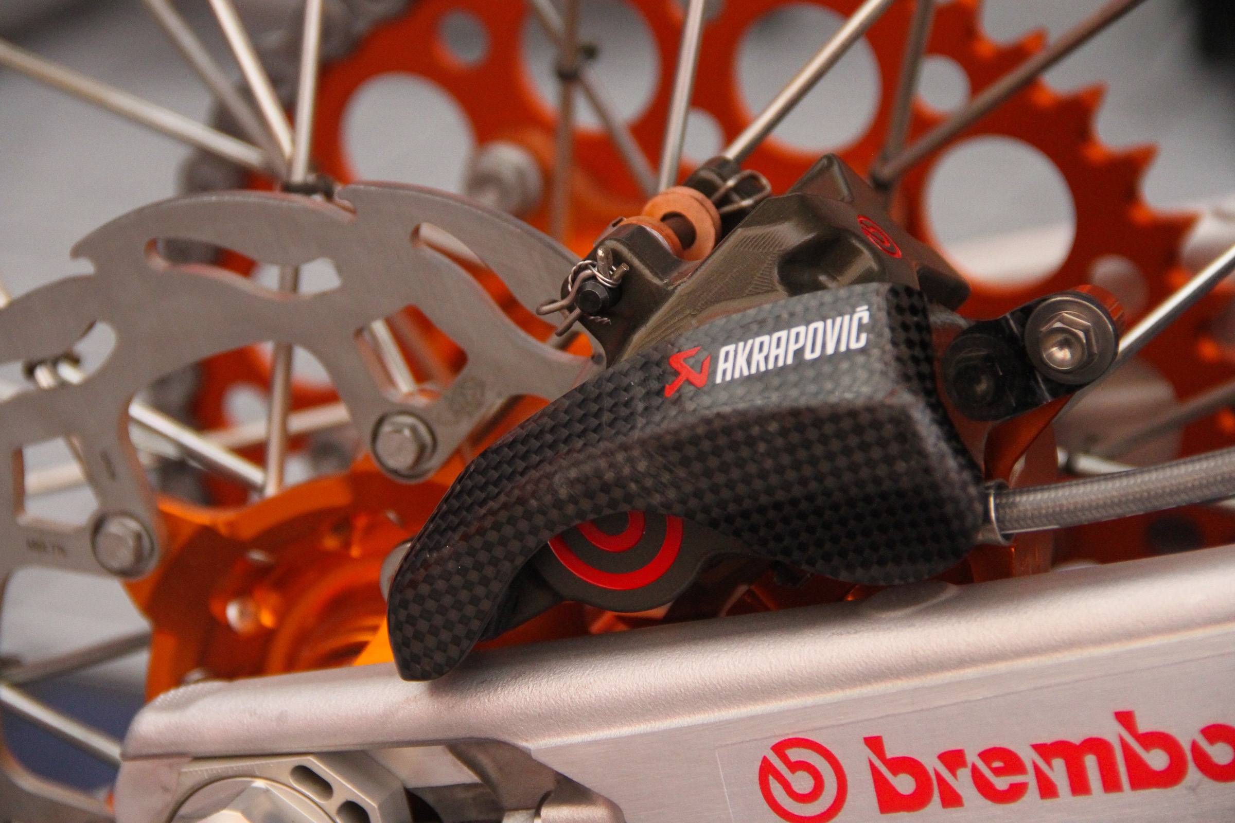 KTM Rear Brake CarbonFiber Vital MX Pit Bits 2017 MXGP of