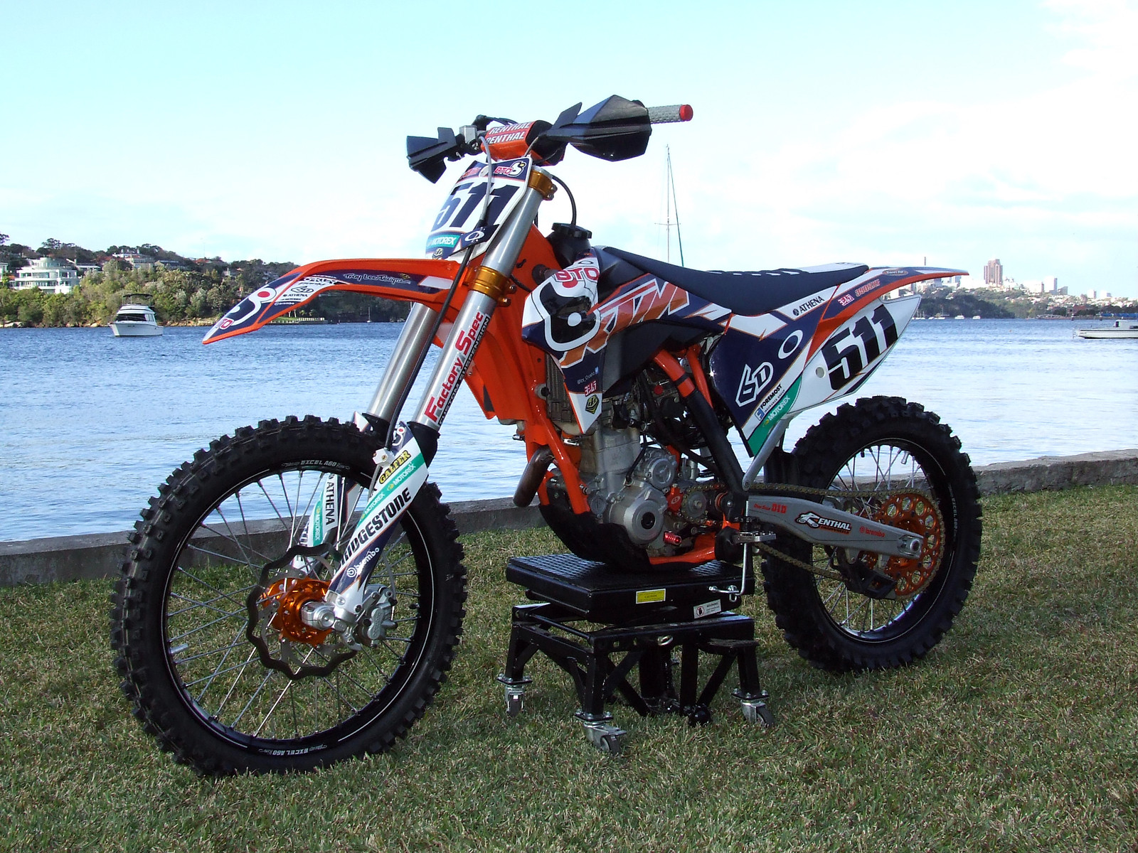Crush's KTM 350SXF Done! Crush's Bike Check Vital MX