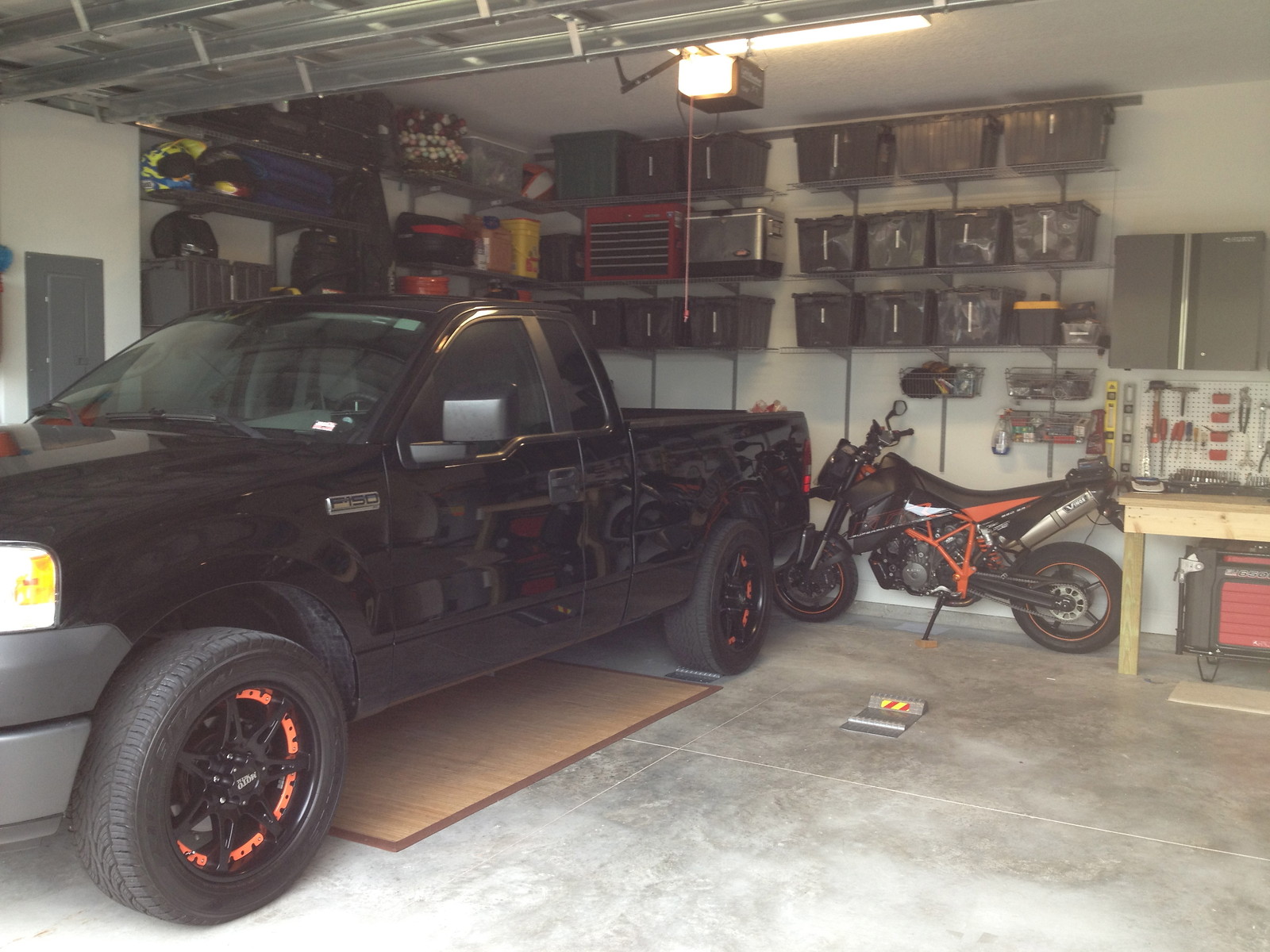 What is your garage set up? MotoRelated Motocross Forums / Message