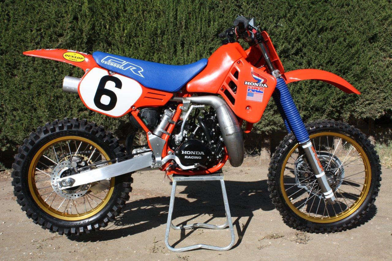 Honda CR250 1986 David Bailey Replica jtracing6 Motocross Pictures
